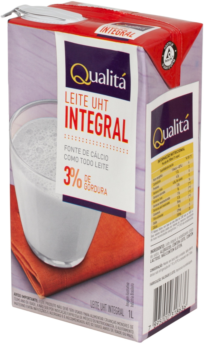 QUALITÁ LEITE INTEGRAL UHT