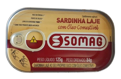 SOMAG SARDINHA COM ÓLEO