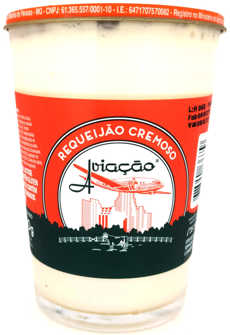AVIAÇÃO REQUEIJÃO CREMOSO
