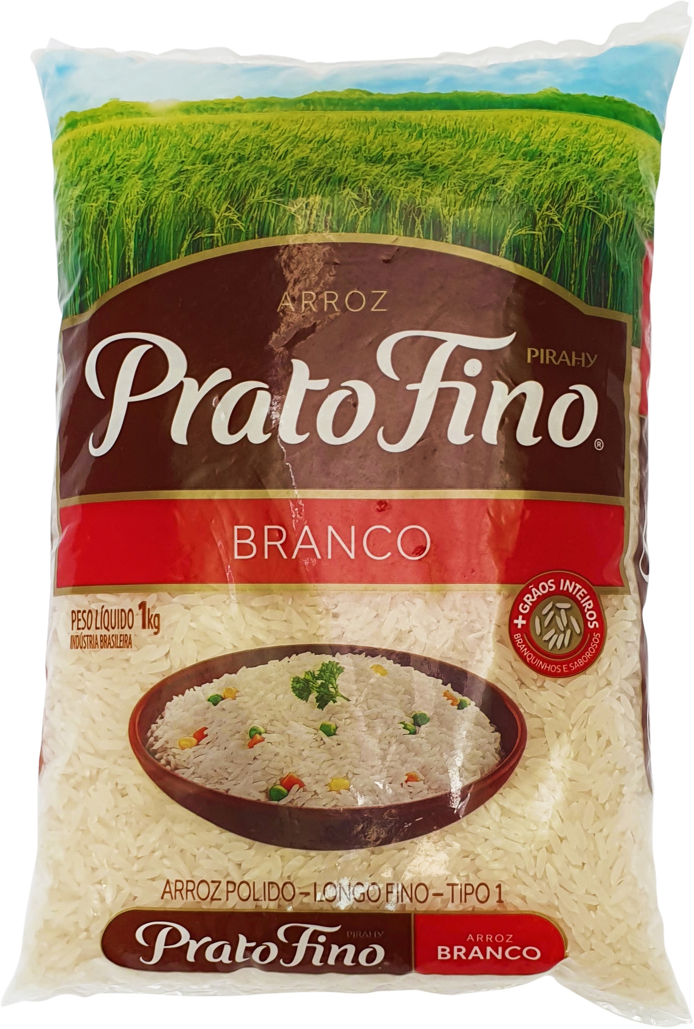 PRATO FINO ARROZ BRANCO TIPO 1