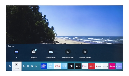 SAMSUNG QE55Q80T