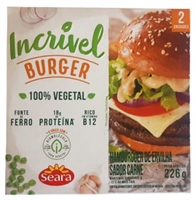 INCRÍVEL BURGER HAMBÚRGUER VEGETAL