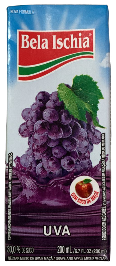 BELLA ISCHIA NÉCTAR MISTO DE UVA E MAÇÃ