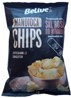 BELIVE MANDIOCA CHIPS TEMPERADO COM SAL ROSA DO HIMALAIA | Teste de Snacks: Veja qual é a melhor marca