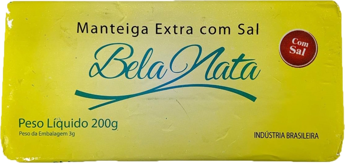 BELA NATA MANTEIGA EXTRA COM SAL
