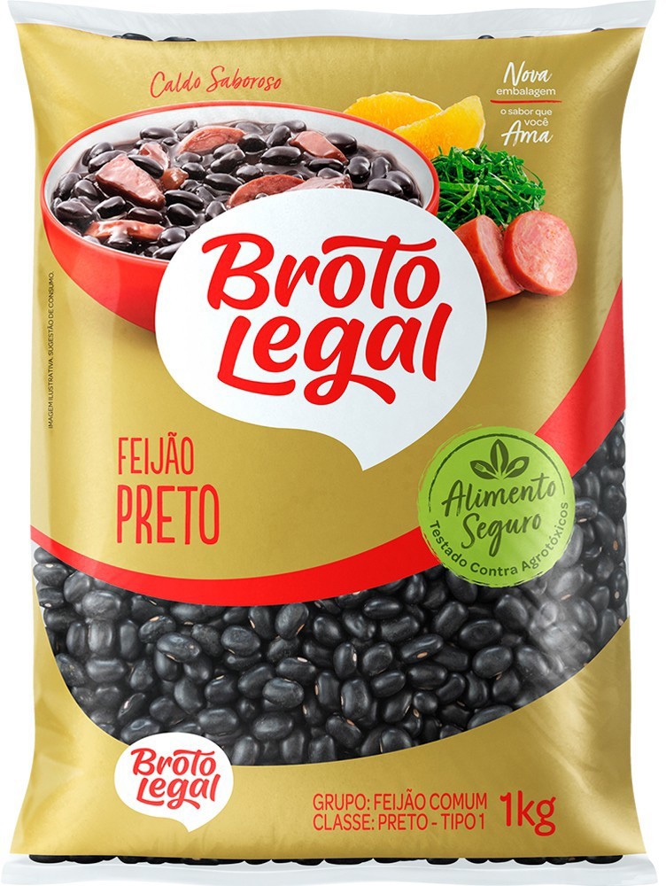 BROTO LEGAL FEIJÃO PRETO