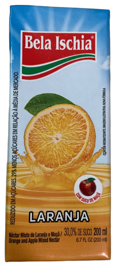 BELLA ISCHIA NÉCTAR MISTO DE LARANJA E MAÇÃ