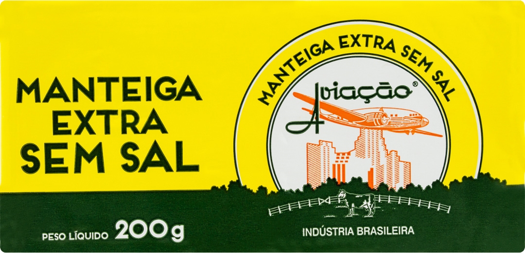 AVIAÇÃO MANTEIGA EXTRA SEM SAL
