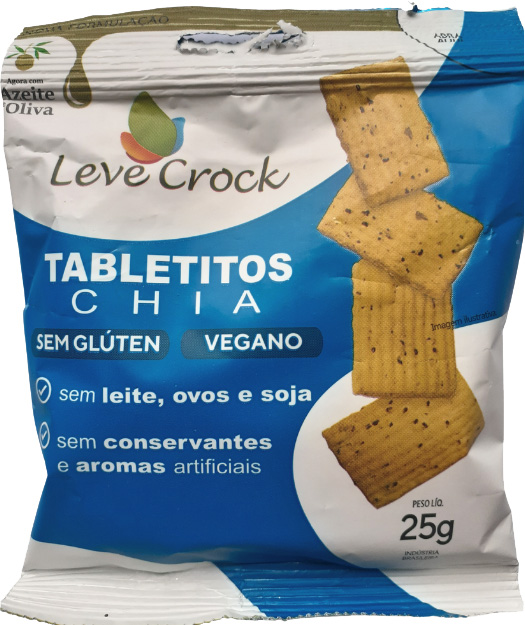 LEVE CROCK TABLETITOS CHIA